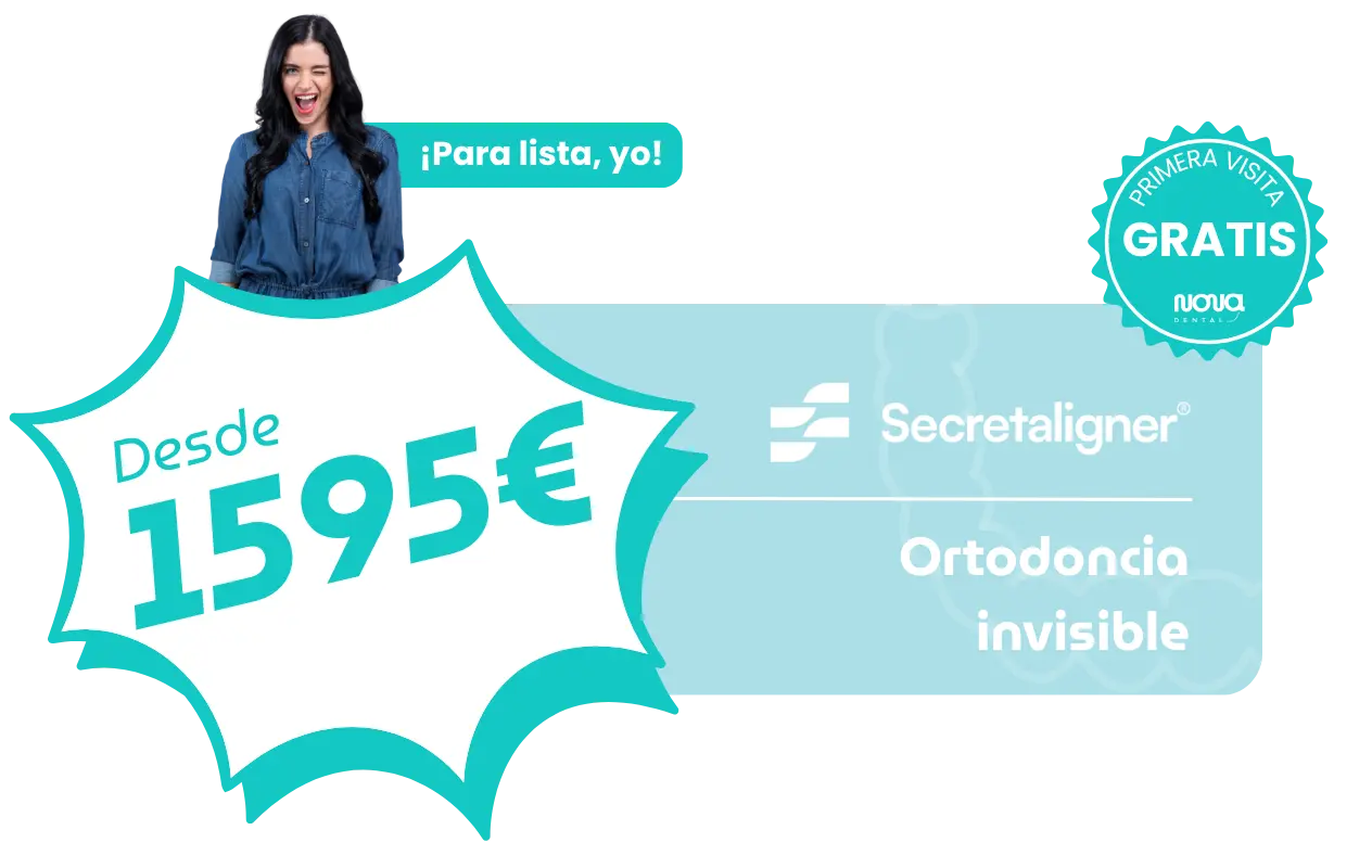 Banner de precio de ortodoncia invisible