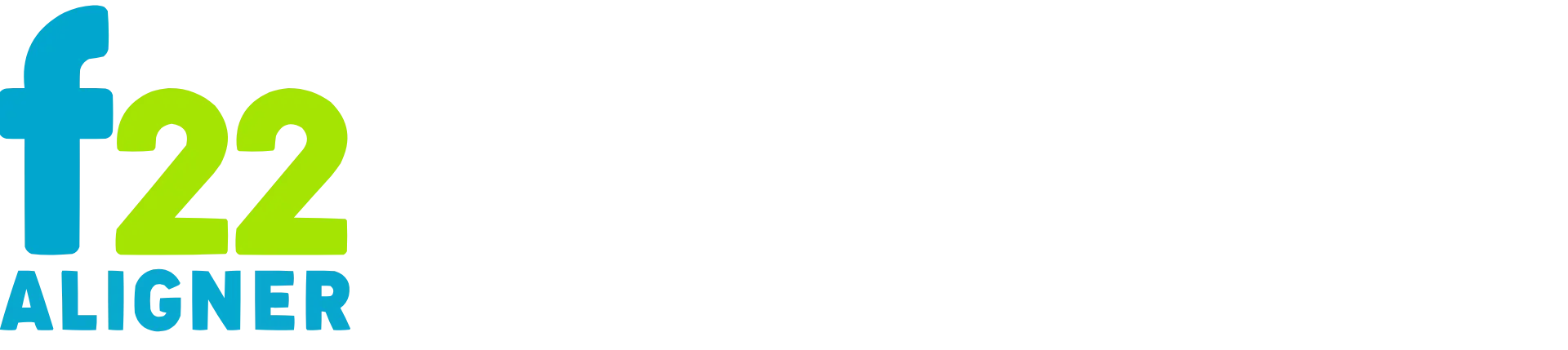 Logo de ortodoncia invisible f22